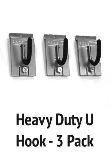 heavy duty U Hook 3-pack